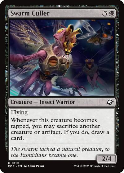 Swarm Culler (EOE) #119 Common Edge of Eternities Magic: 2025