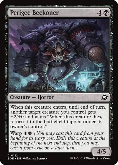 Perigee Beckoner (EOE) #112 Common (Lightly Played) Edge of Eternities Magic: The Gathering: 2025