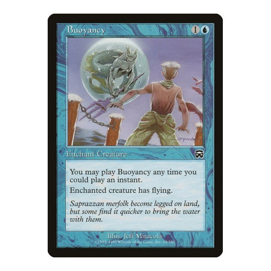 Buoyancy (MMQ) #63 Common (Lightly Played) Mercadian Masques Magic: The Gathering: 1999