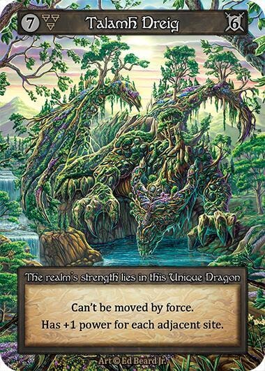 Talamh Dreig (SCRDL) Unique (Near Mint) Dragonlord Sorcery: Contested Realm: 2025