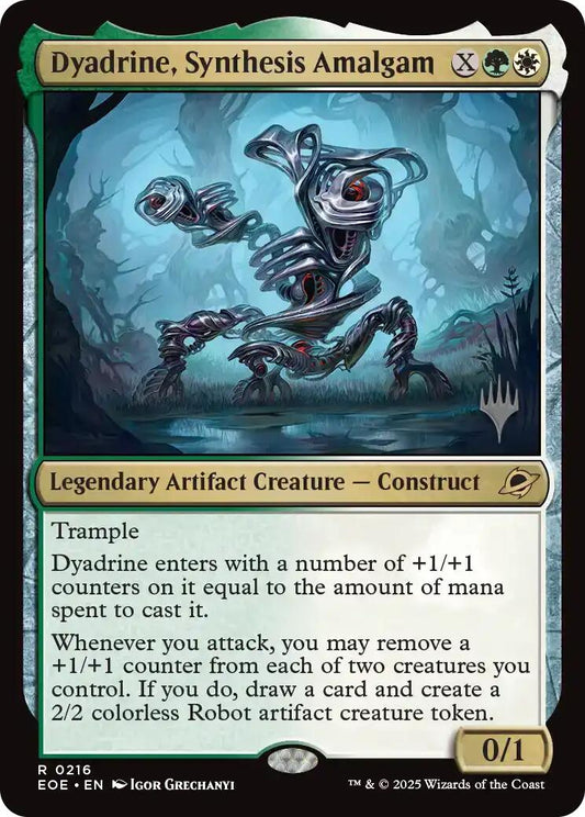 Dyadrine, Synthesis Amalgam