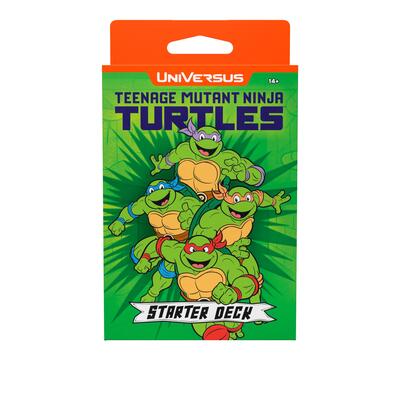2025 UniVersus: Teenage Mutant Ninja Turtles (TMNT) - Teenage Mutant Ninja Turtles Starter Deck (Common) (Unopened)