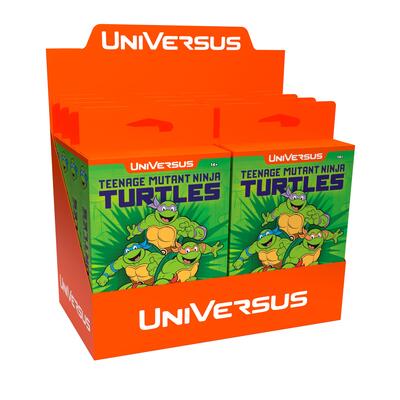 Teenage Mutant Ninja Turtles Starter Deck Display (TMNT) None (Unopened) Teenage Mutant Ninja Turtles UniVersus: 2025