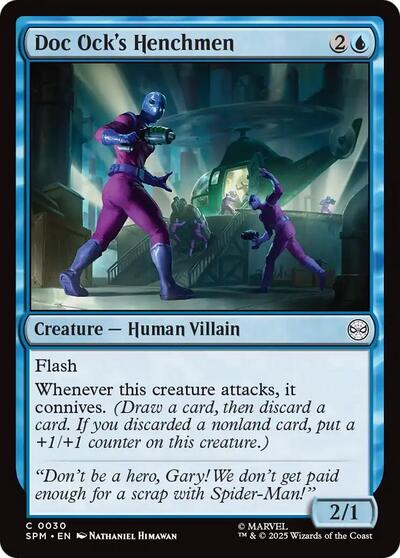 Doc Ock's Henchmen (SPM) #30 Common (Lightly Played) Marvel's Spider-Man Magic: The Gathering: 2025