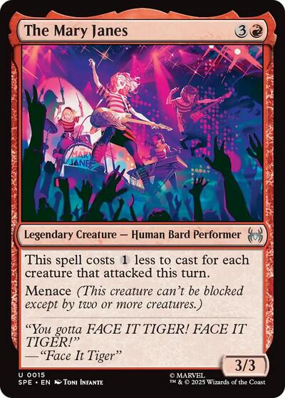 The Mary Janes (SPE) #15 Uncommon (Foil Lightly Played) Marvel's Spider-Man: Eternal-Legal Magic: The Gathering: 2025