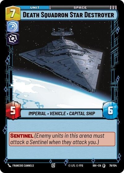 Death Squadron Star Destroyer (IBH) #79/104 Special (Near Mint) Intro Battle: Hoth Star Wars: Unlimited: 2025
