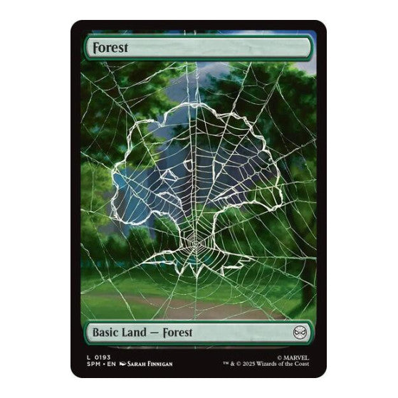 Forest (0193) (SPM) #193 Land Marvel's Spider-Man Magic: The Gathering: 2025