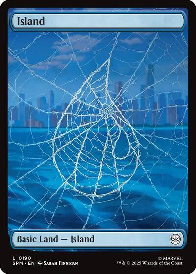 2025 Magic: Marvel's Spider-Man (SPM) - Island 0190 (#190, Land)