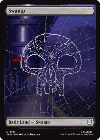 Swamp (0191) (SPM) #191 Land Marvel's Spider-Man Magic: The Gathering: 2025