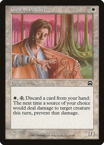 Charm Peddler (MMQ) #6 Common (Lightly Played) Mercadian Masques Magic: The Gathering: 1999