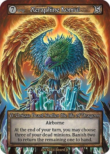 Xeraphine Konrul (SCRDL) Unique (Near Mint) Dragonlord Sorcery: Contested Realm: 2025