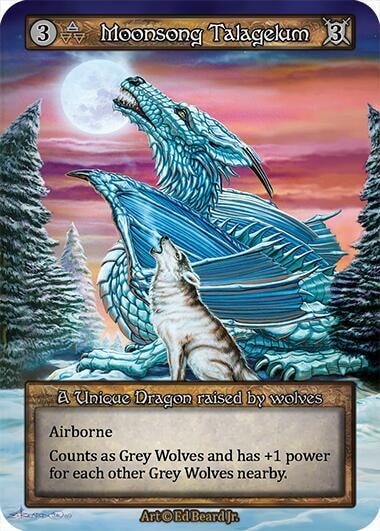 Moonsong Talagelum (SCRDL) Unique (Near Mint) Dragonlord Sorcery: Contested Realm: 2025