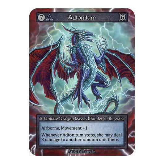 Adtonitum (SCRDL) Unique (Near Mint) Dragonlord Sorcery: Contested Realm: 2025