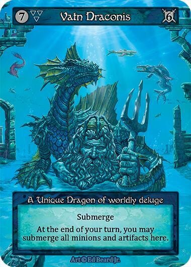Vatn Draconis (SCRDL) Unique (Near Mint) Dragonlord Sorcery: Contested Realm: 2025