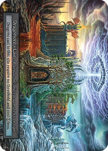 Dragonlord's Lair (SCRDL) Unique (Near Mint) Dragonlord Sorcery: Contested Realm: 2025