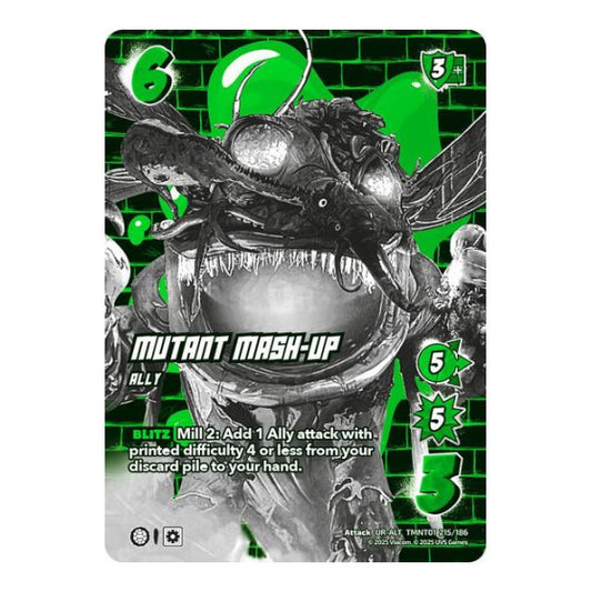 Mutant Mash-Up (Alternate Art) (TMNT) #TMNT01 215/186 UR-ALT (Foil Near Mint) Teenage Mutant Ninja Turtles UniVersus: 2025