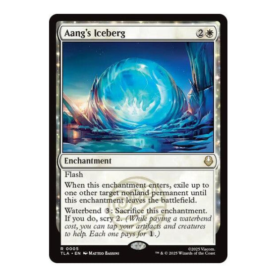Aang's Iceberg (TLA) #5 Rare (Lightly Played) Avatar: The Last Airbender Magic: The Gathering: 2025