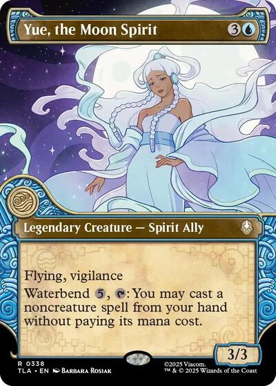 Yue the Moon Spirit Showcase (TLA) #338 Rare Avatar: The Last Airbender Magic: The Gathering: 2025
