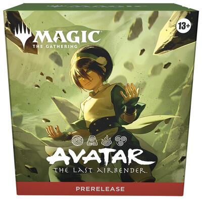Avatar The Last Airbender Prerelease Pack Toph Green (TLA) (Unopened) Avatar: The Last Airbender Magic: 2025