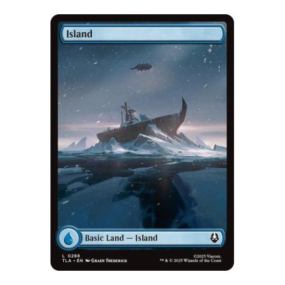 Island (0288) (TLA) #288 Land Avatar: The Last Airbender Magic: The Gathering: 2025