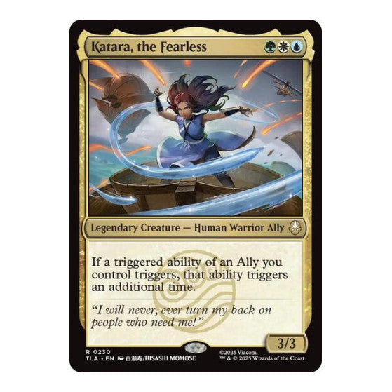 Katara, the Fearless (TLA) #230 Rare Avatar: The Last Airbender Magic: The Gathering: 2025