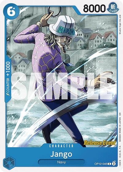 Jango (OP12 RE) #OP12-045 Common (Lightly Played) Legacy of the Master Release Event Cards One Piece Card Game: 2025