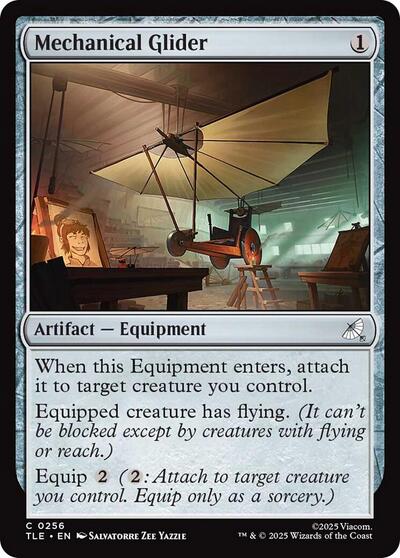 2025 Magic: Avatar: The Last Airbender: Eternal-Legal (TLE) - Mechanical Glider (#256, Common)