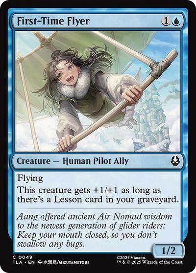 First Time Flyer (TLA) #49 Common Avatar: The Last Airbender Magic: 2025