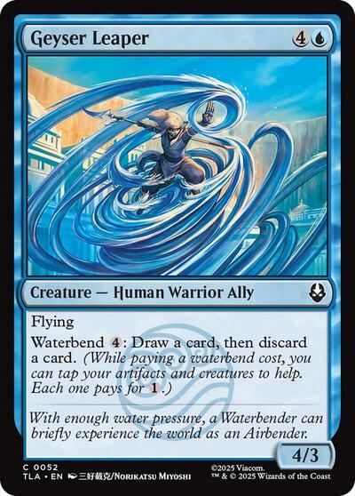 Geyser Leaper (TLA) #52 Common Avatar: The Last Airbender Magic: The Gathering: 2025