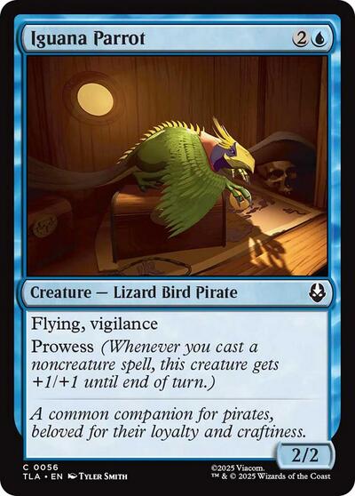 Iguana Parrot (TLA) #56 Common Avatar: The Last Airbender Magic: The Gathering: 2025