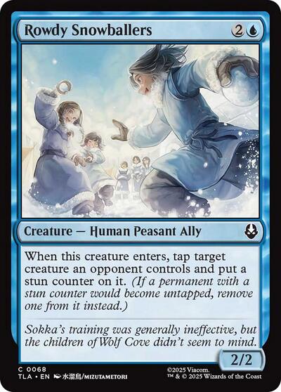 2025 Magic: Avatar: The Last Airbender (TLA) - Rowdy Snowballers (#68, Common)