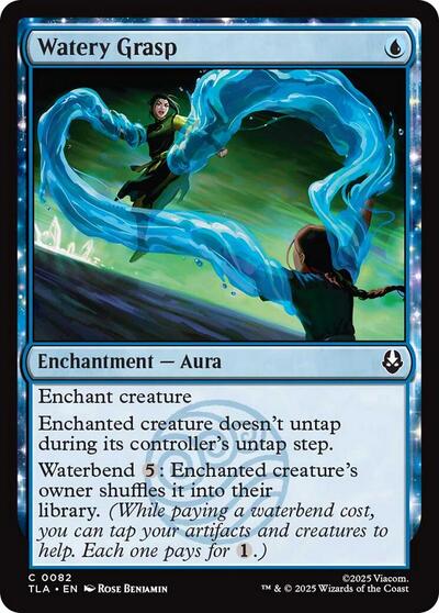 Watery Grasp (TLA) #82 Common Avatar: The Last Airbender Magic: The Gathering: 2025