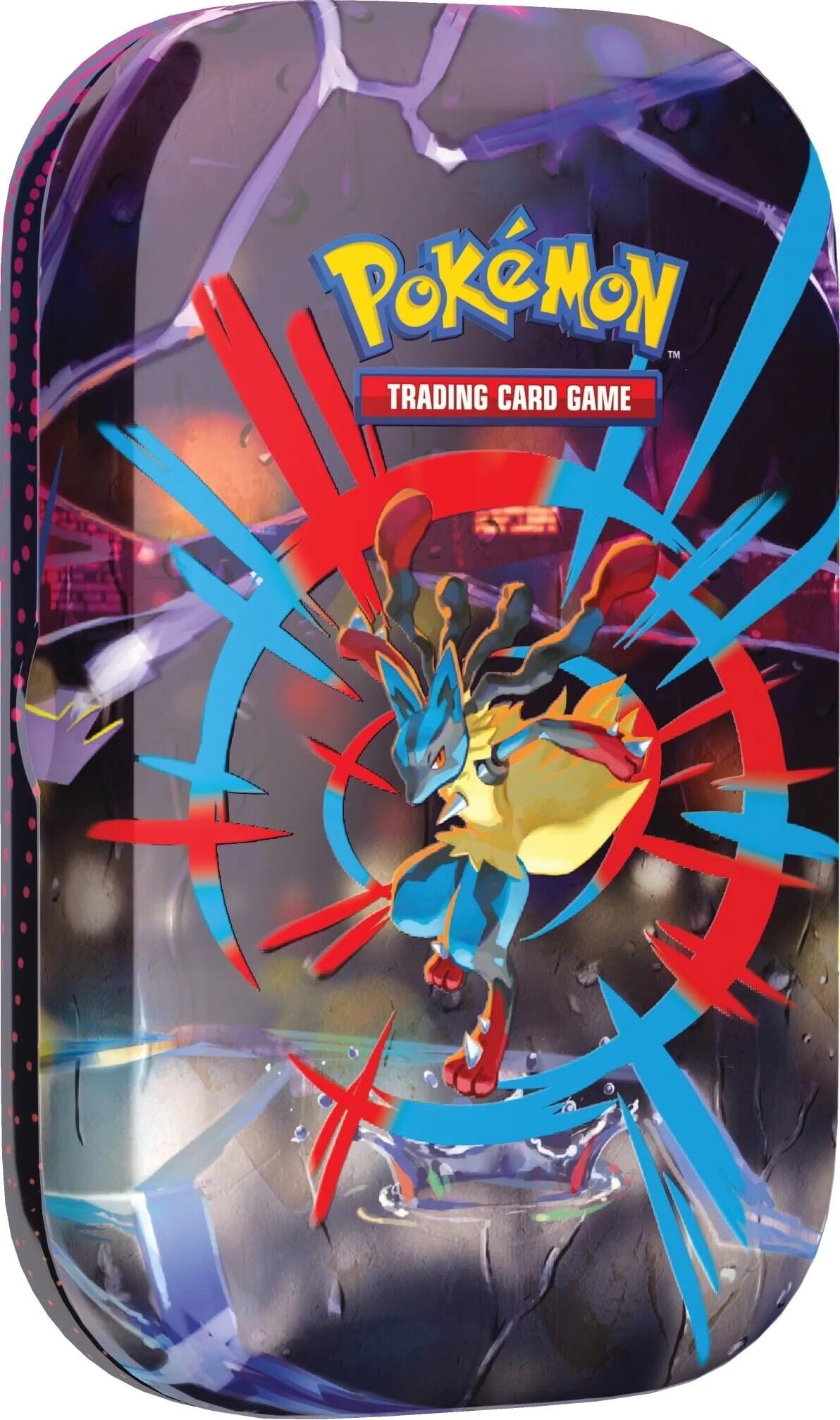 Mega Heroes Mini Tin [Mega Lucario]
