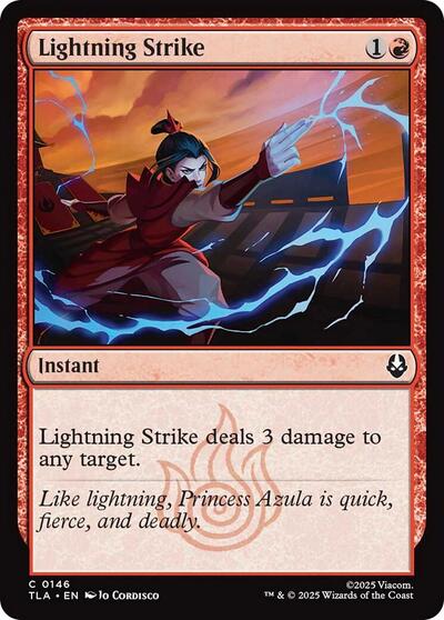 Lightning Strike (TLA) #146 Common Avatar: The Last Airbender Magic: 2025