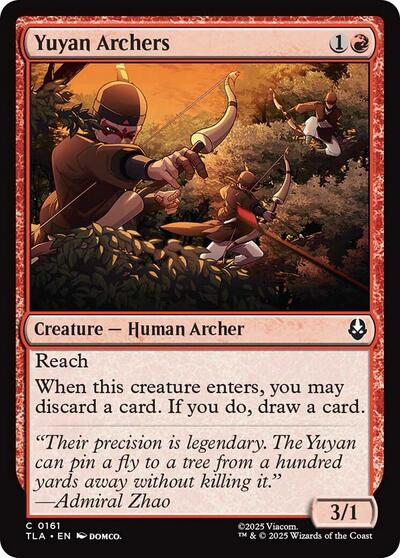 Yuyan Archers (TLA) #161 Common Avatar: The Last Airbender Magic: The Gathering: 2025