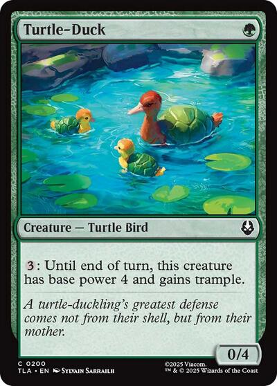 Turtle Duck (TLA) #200 Common Avatar: The Last Airbender Magic: 2025