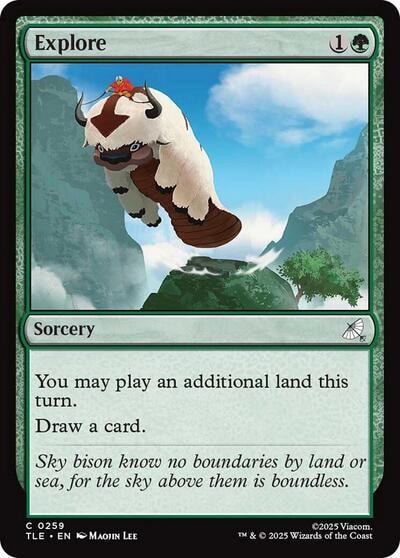 Explore (TLE) #259 Common Avatar: The Last Airbender: Eternal-Legal Magic: The Gathering: 2025