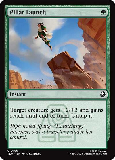 Pillar Launch (TLA) #189 Common Avatar: The Last Airbender Magic: 2025