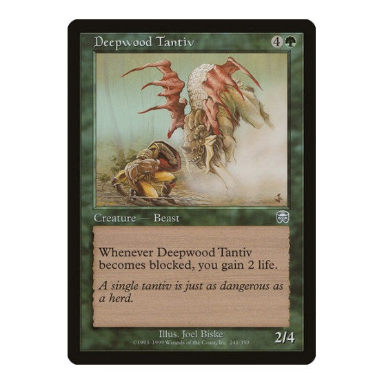 Deepwood Tantiv (MMQ) #241 Uncommon (Heavily Played) Mercadian Masques Magic: The Gathering: 1999