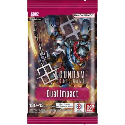 2025 Gundam Card Game: Dual Impact (GD02) - Dual Impact Booster Pack (Unopened)