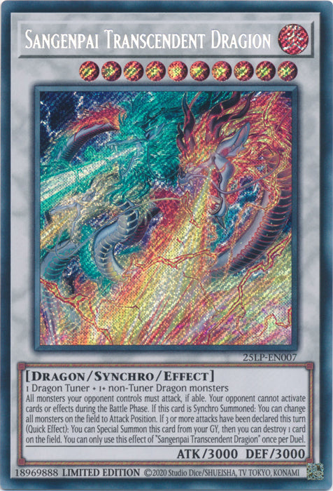 Sangenpai Transcendent Dragion (Secret Rare)
