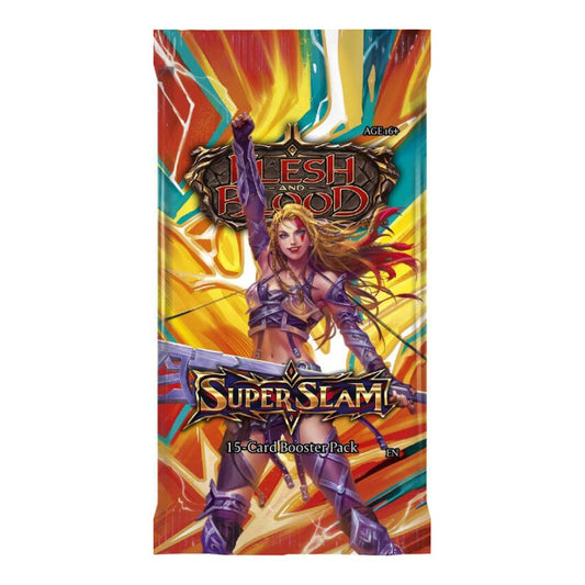 Super Slam Booster Pack (SUP) None (Unopened) Super Slam Flesh and Blood TCG: 2025