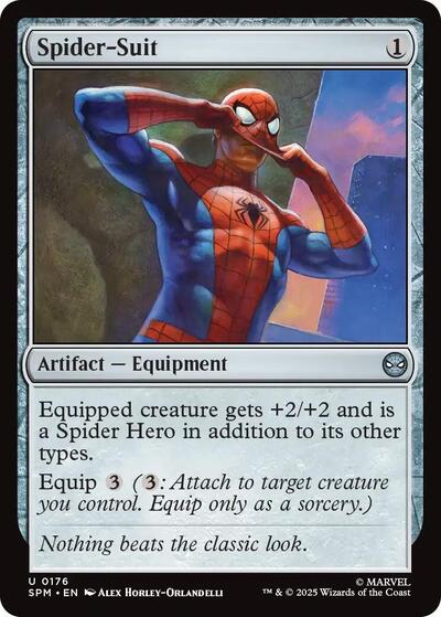 Spider-Suit (SPM) #176 Uncommon Marvel's Spider-Man Magic: The Gathering: 2025