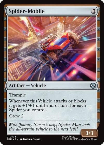 Spider-Mobile (SPM) #174 Uncommon Marvel's Spider-Man Magic: The Gathering: 2025