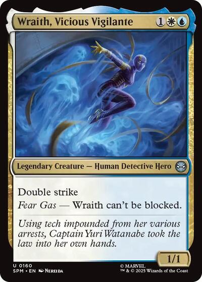 Wraith Vicious Vigilante (SPM) #160 Uncommon Marvel's Spider-Man Magic: 2025