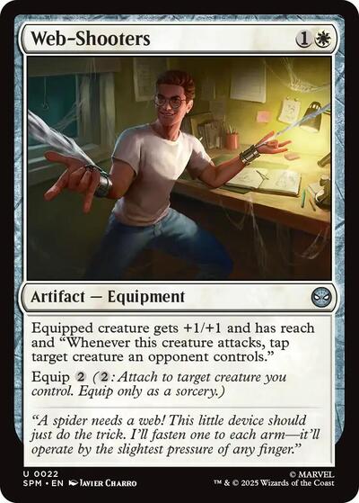 Web-Shooters (SPM) #22 Uncommon Marvel's Spider-Man Magic: The Gathering: 2025