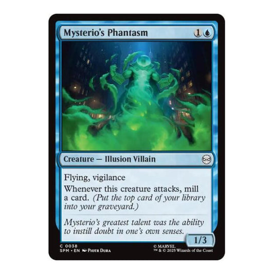 Mysterio's Phantasm (SPM) #38 Common (Lightly Played) Marvel's Spider-Man Magic: The Gathering: 2025