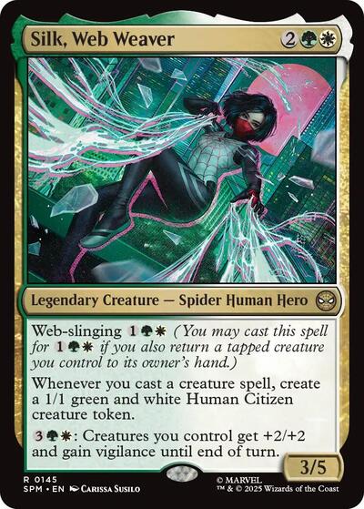 Silk Web Weaver (SPM) #145 Rare Marvel's Spider-Man Magic: 2025
