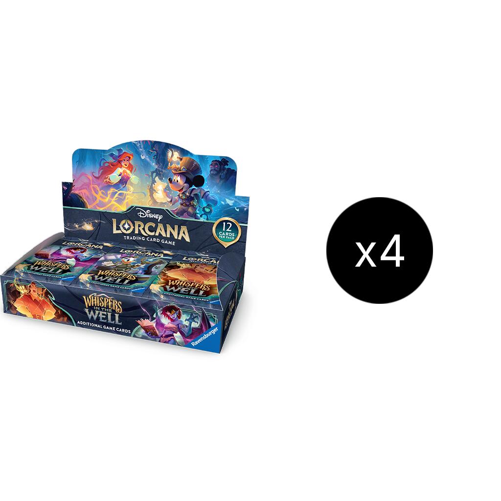 Disney Lorcana: Whispers in the Well Booster Box Case