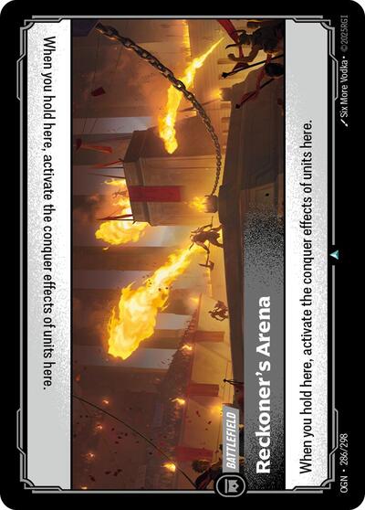 Reckoners Arena (OGN) #286/298 Uncommon (Near Mint) Origins Riftbound: League of Legends Trading Card Game: 2025